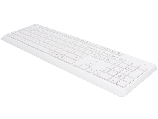 Neues kabelloses Bürosystem Triadyn PLEIONE Tastatur CRESSIDA und Maus VEGA 1600 DPI Weiß