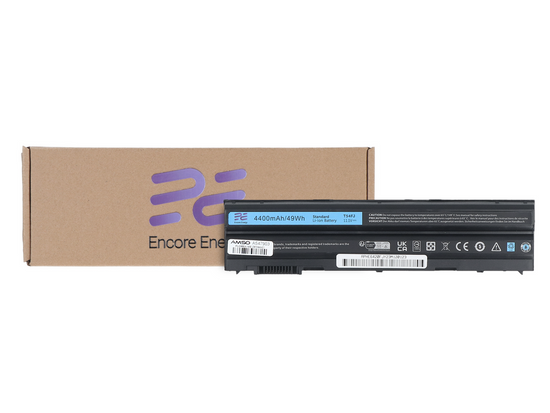 Nová baterie Encore Energy pro Dell Latitude E5420 E5430 E5520 E5530 E6420 E6430 E6440 E6520 E6530 E6540 49Wh 11.1V 4400mAh T54FJ