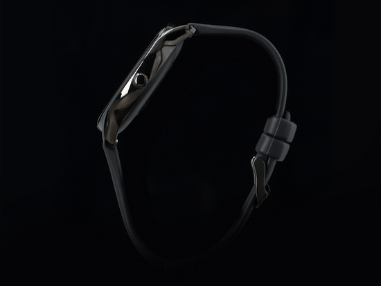 Nuovo Smartwatch GlacierX Sphere Nero + Bracciale in mesh + Pellicola protettiva