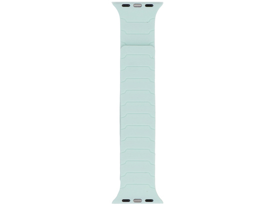 Новий ремінець для смарт-годинника GlacierX Silicone Magnetic ExoStripe Mint Green для Apple Watch 38/40/41mm М'ятний