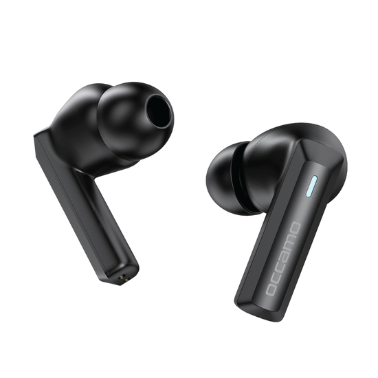 Nuevos Auriculares Bluetooth con Traducción AI Occamo DROPS PRO ANC Estuche de Carga BT 6.0 Modo Gaming Negros