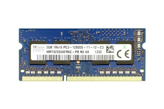 RAM HYNIX 2GB DDR3 1600MHz PC3-12800S SODIMM Mémoire pour ordinateur portable