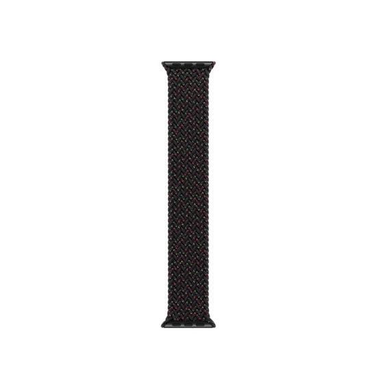 Originál Apple Pletená smyčka Solo Loop Black Unity 45mm Strap Velikost 8