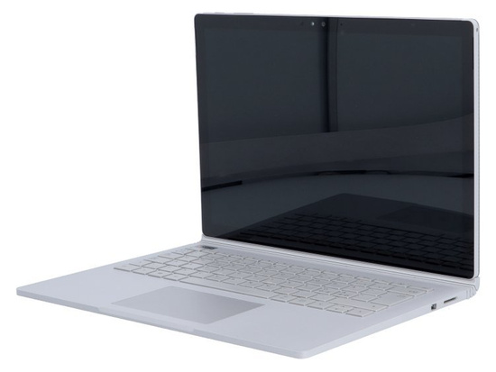 Touchscreen Microsoft Surface Book i5-6300u 8GB 256GB SSD 13,5" 3000x2000 Klasse A Silber Windows 10 Professional