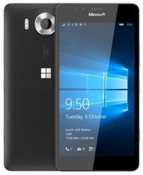 Microsoft LUMIA 950 RM-1104 5.2" 3GB 32GB Negro Ex-pantalla MS Windows 10 Mobile