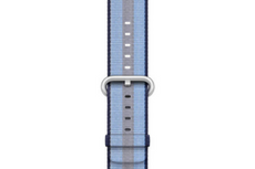 Original Apple Watch Woven Nylon Midnight Blue Armband 42mm in versiegelter Verpackung