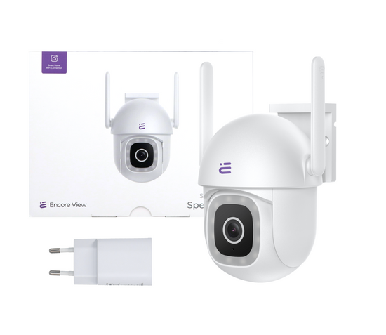 Nouvelle caméra intelligente WiFi PTZ 4Mpx FHD Vision nocturne couleur pleine IP65 Spectra 200 Encore View