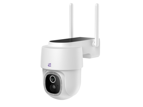 Нова розумна камера WiFi Сонячна PTZ Колірний нічний режим 4Mpx FHD IP65 Encore View Spectra 600