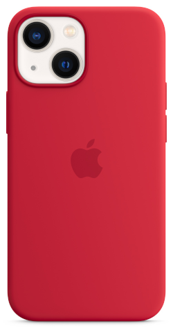 Originale caso Apple silicone iPhone 13 Mini Rosso