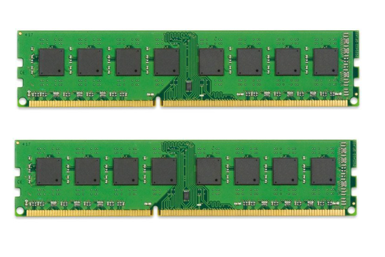 RAM 2x 4GB DDR3 1600MHz PC3-12800U DIMM PC FVAT