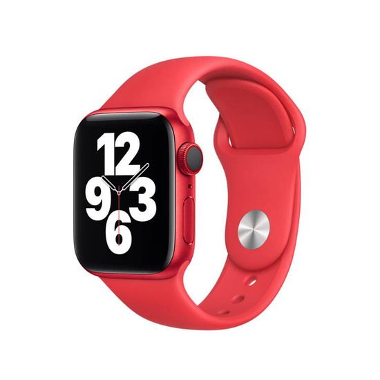 Originál Opasek Apple Sportovní pásek červený 40 mm