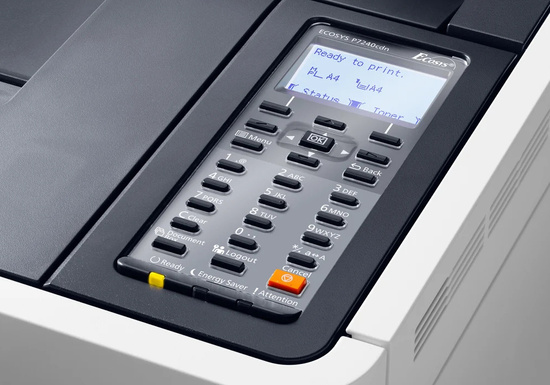 KYOCERA Ecosys P7240cdn Drukarka Laserowa Kolor A4 USB DUPLEX Przebieg około 47 tysięcy wydrukowanych stron