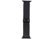 Nuevo cinturón GlacierX con hebilla magnética trenzada negra para Apple Watch 42/44/45/49mm Negro Grafito