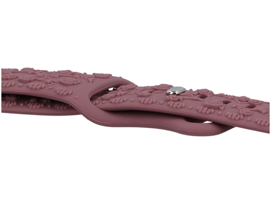 Nouveau bracelet pour smartwatch GlacierX Silicone Textured Dark Mauve pour Apple Watch 38/40/41mm Mauve Foncé