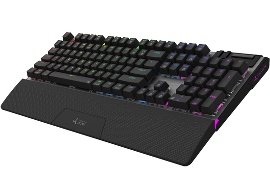 Nuevo Teclado Mecánico para Juegos Triadyn HYPERION OUTEMU MX RGB Aluminio Anti-Ghosting QWERTY Software para Jugadores