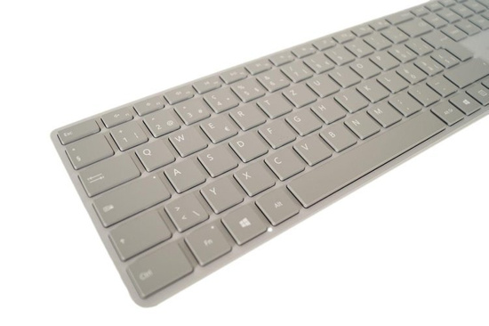 Klávesnice Microsoft Surface Wireless Keyboard 1742 Bluetooth QWERTY + Nálepky
