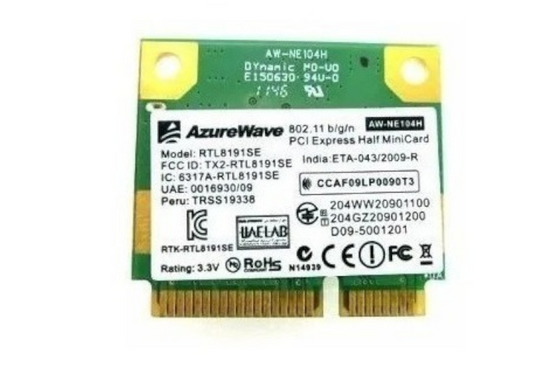 AzureWave AW-NE104H RTL8191SE MiniPCI-E WiFi WLAN Adapter