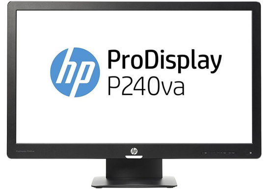 HP P240VA 24" monitor LED 1920x1080 VA D-SUB HDMI Nero