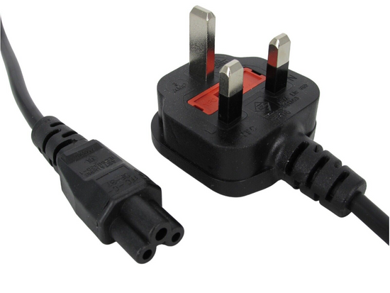 New Clover power cable English plug UK C5 PX1176U-2NAC