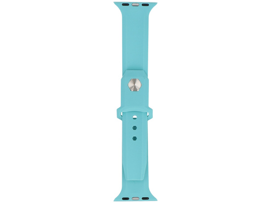 Nouveau bracelet en silicone GlacierX Synthwave Seafom pour Apple Watch 38/40/41mm Turquoise