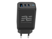 Neues GaN 65W USB-A + 2x USB-C QC PPS PD Netzladegerät Encore Energy MD-6583RA