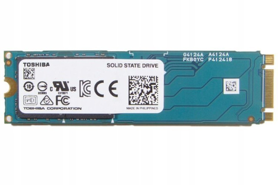 Твердотільний накопичувач Toshiba серії BG3 на 256 ГБ KBG30ZMV256G NVMe M.2 2280 PCI-E