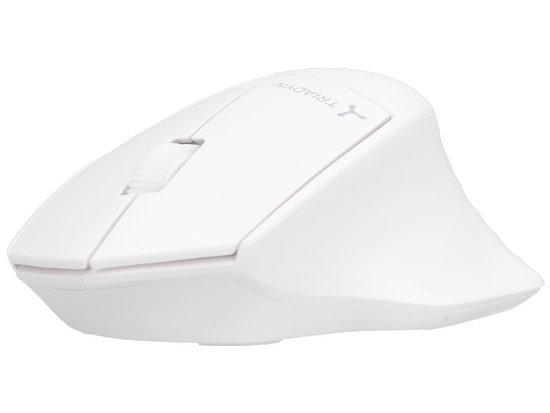 Neue drahtlose Bürosatz Triadyn ALYA Tastatur SKATHI und Maus GREIP 1600 DPI Weiß