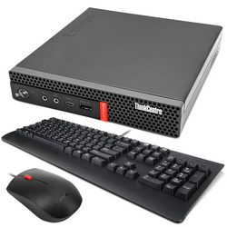 Nowy Lenovo ThinkCentre M720q i3-8100T 4x3.1GHz 8GB 256GB SSD WIFI Windows 11 Home +mysz +klawiatura
