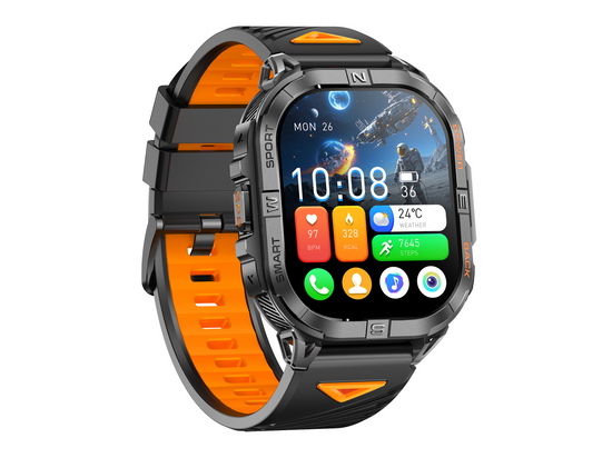 Neuer Smartwatch GlacierX Drift Black GX-DC72