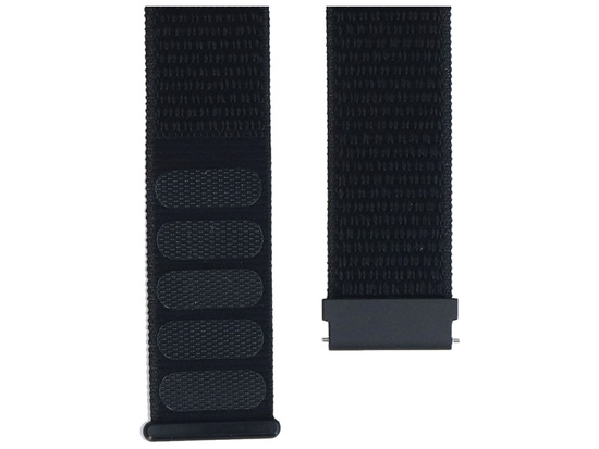 Sada pásků pro smartwatch GlacierX Grip Strap Nylon Black + Silikonová magnetická spona Midnight Blue + Grip Strap Nylon Ocean Blue 22mm