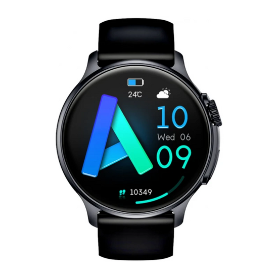 Nouveau Smartwatch GlacierX Polaris Black GX-PC58