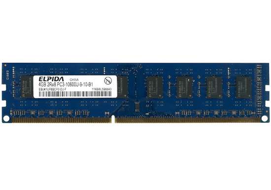 ELPIDA RAM 4GB DDR3 1600MHz PC3-12800U memory