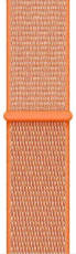 Original Apple Sport Loop 38mm Spicy Orange strap in sealed packaging