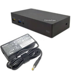 LENOVO ThinkPad USB 3.0 Pro Dock 40A7 +Power Adapter 45W