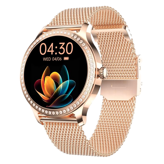 Neuer Smartwatch GlacierX Pearl GX-P246 + zusätzliches Silikonarmband