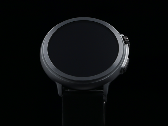 Новий смарт-годинник GlacierX Aura Black + Ремінець для смарт-годинника GlacierX Grip Strap Nylon Black 22mm