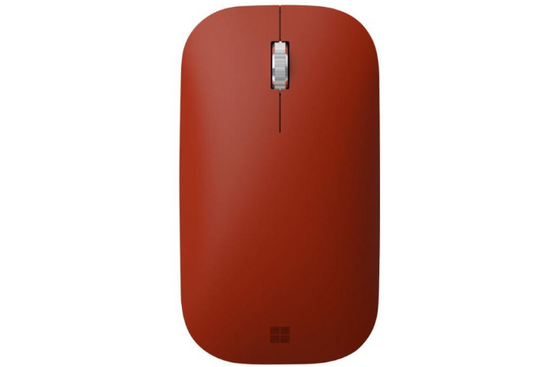 Drahtlose Maus Microsoft Surface Mobile Rot