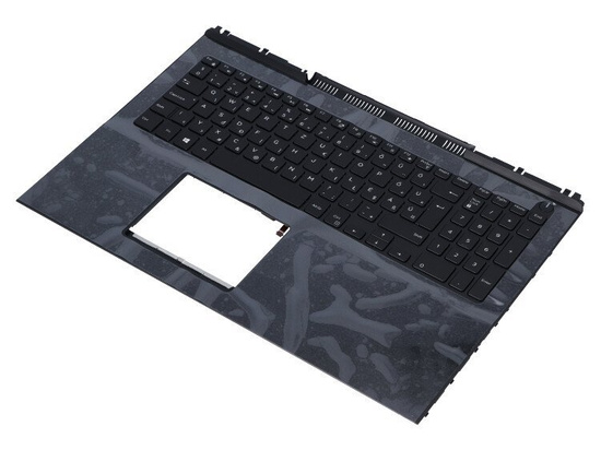 New Palmrest + Dell Inspiron 15 Keyboard 7567 7566 GC58R M + STICKERS