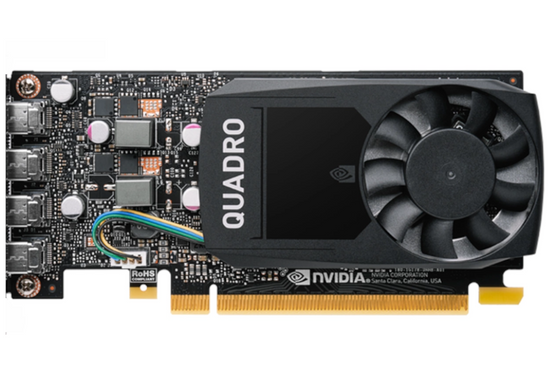 Graphics Card nVidia Quadro P620 2GB GDDR5 No Trace