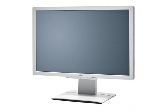 Monitor Fujitsu P24W-6 24" 1920x1200 IPS DisplayPort DVI Weiß #1