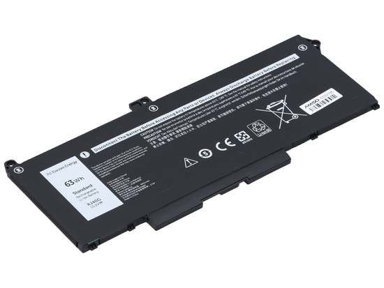 Neue Encore Energy Batterie für Dell Latitude 5420 5520 Precision 3560 63Wh 15.2V 4145mAh RJ40G