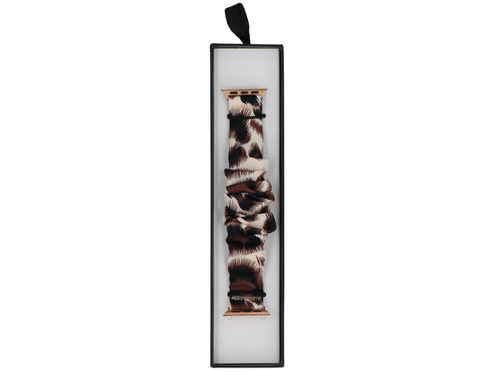 Новий ремінець для смарт-годинника GlacierX Stretch Cloudband Safari Brown для Apple Watch 38/40/41mm Коричневий