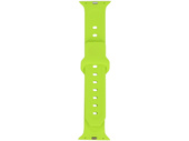 Correa para smartwatch GlacierX Silicone Wave Neon Lime para Apple Watch 38/40/41mm Limón.