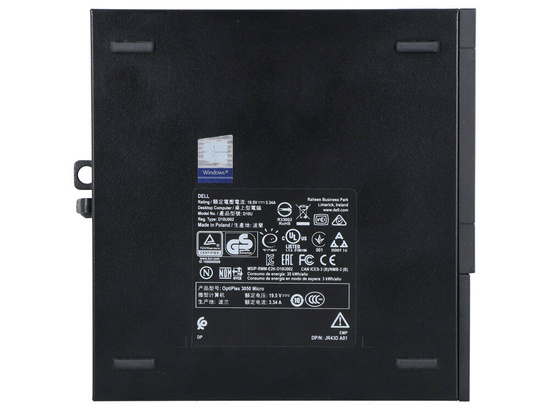 Dell Optiplex 3050 Micro i5-6500T 4x2.5GHz 8GB 240GB SSD Préinstallé Windows 10 Professional