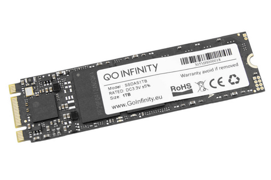 Neue Festplatte SSD Go-Infinity 1TB M.2 SATA SSDAS1TB