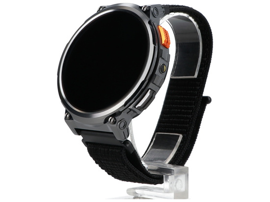 New strap for smartwatch GlacierX Grip Strap Nylon Black 22mm