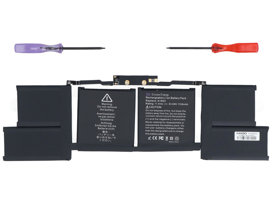 New Encore Energy battery for Apple MacBook Pro Retina 15 A1990 83.6Wh 11.4V 7336mAh A1953
