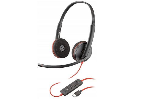 Sluchátka Plantronics Blackwire C3220 USB-C (209749-101)