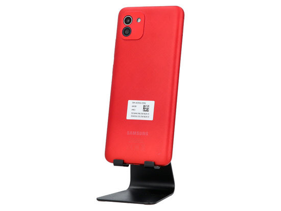 Samsung Galaxy A03 SM-A035G 4GB 64GB Red Powystawowy Android
