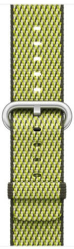 Originale Apple Orologio con cinturino in nylon intrecciato Dark Olive 42 mm in confezione sigillata